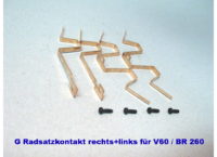 Piko 36115 - Radsatzkontakt rechts+links für V60 / BR 260