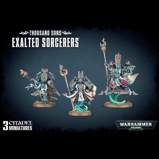 Games Workshop 43-39 - THOUSAND SONS EXALTED SORCERERS