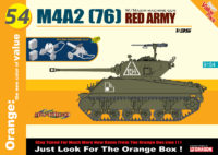 Dragon 9154 - 1/35 M4A2 (76) Red Army + Maxim Machine Gun (Orange)