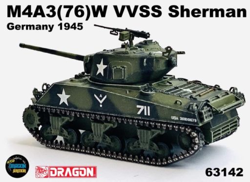Dragon 540063142 - 1:72 M4A3(76)W VVSS Sherman Germany 1945